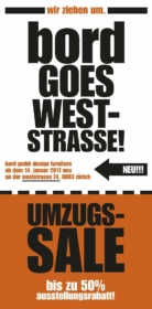 Bord goes WESTstrasse 74