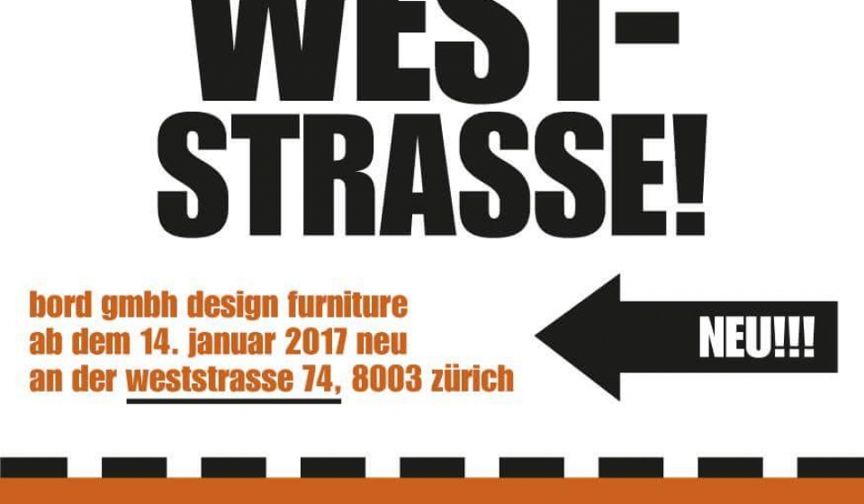 Bord goes WESTstrasse 74