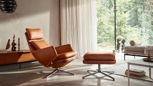 Lounge Chair Grand Relax & Ottoman 3