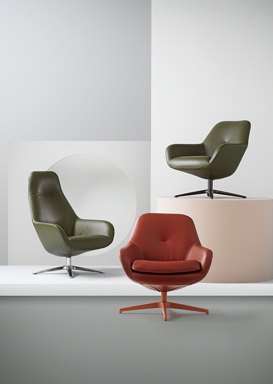 Sessel Spot & Sparkle in Fusion Leder 4 Pode Spot & Sparkle_bord.ch