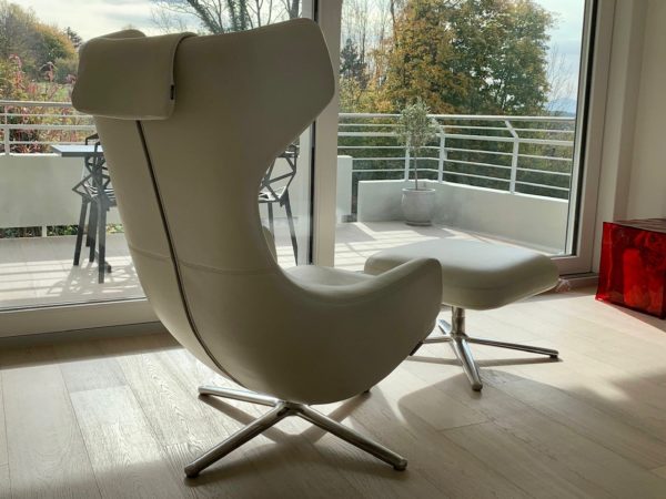 Hochwertiger Lounge Chair Grand Repos & Ottoman - 50% Rabatt 1